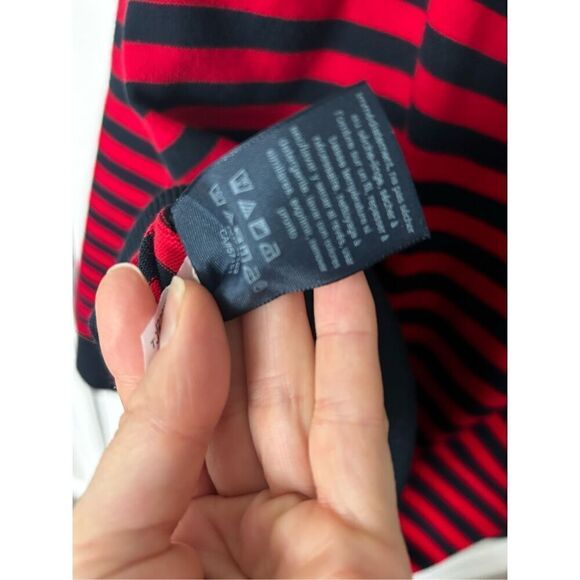 Tommy Hilfinger turtle neck sweater with striped long sleeve size large nwt - Picture 6 of 6